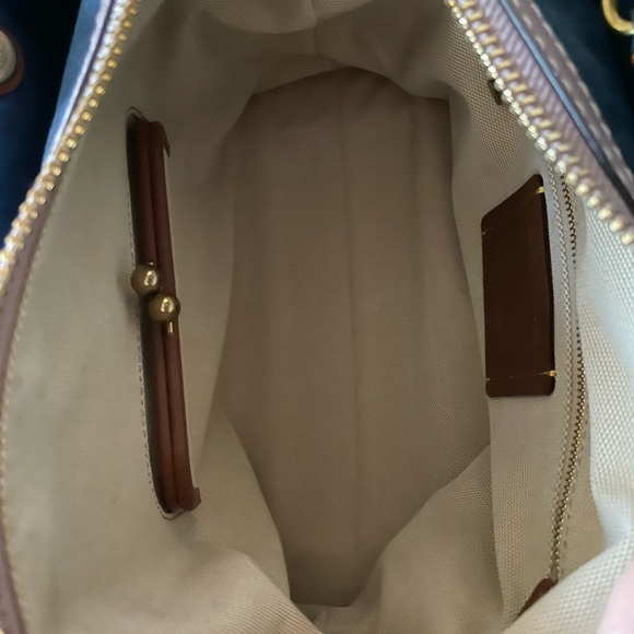 Coach Rogue 30 - Exotic Denim with Patchwork - Picture 2 of 14